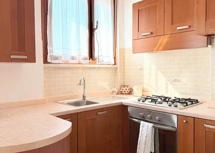 Se180 - Senigallia, Accogliente Trilocale Con Aria Condizionata * 西尼加利亚